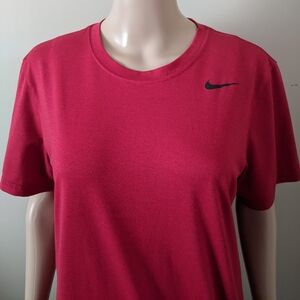 Nike Dry Fit Red T-Shirt, Men's Small